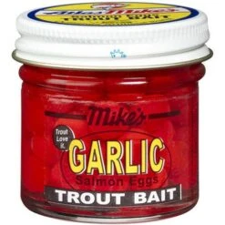 Mike's Garlic Eggs 1.1 Oz. Jar 5 Mike's Garlic Eggs 1.1 Oz. Jar -US Bait Reel Sales Store 12929005912119