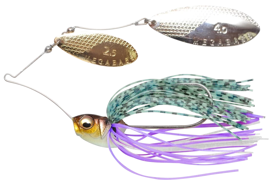 Megabass V9 Double Willow Spinnerbait 2 Megabass V9 Double Willow Spinnerbait - Image 2