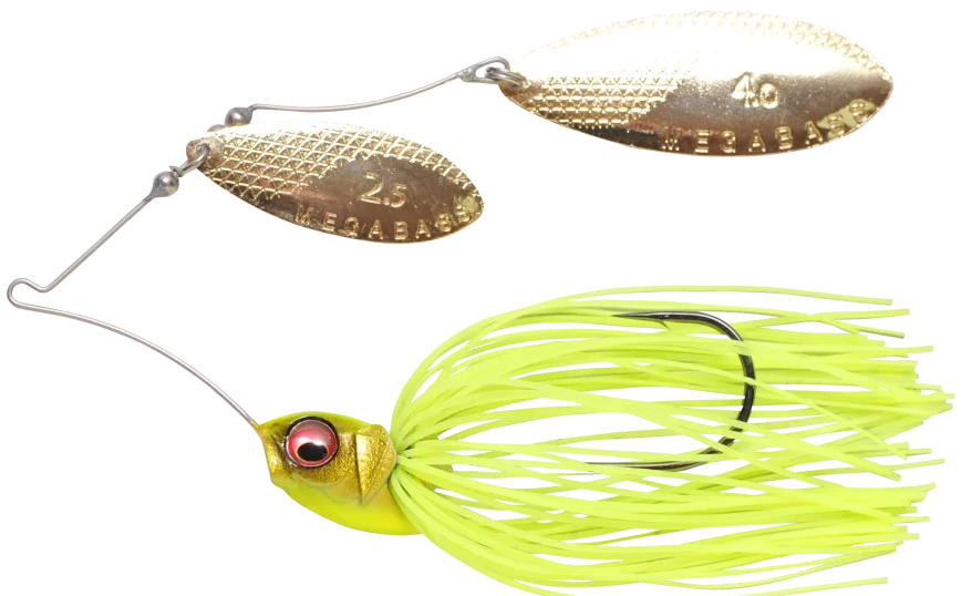 Megabass V9 Double Willow Spinnerbait 3 Megabass V9 Double Willow Spinnerbait - Image 3