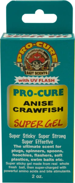 Pro-Cure Super Gel Attractants 2 Oz -US Bait Reel Sales Store 2 20oz 20anise 20craw