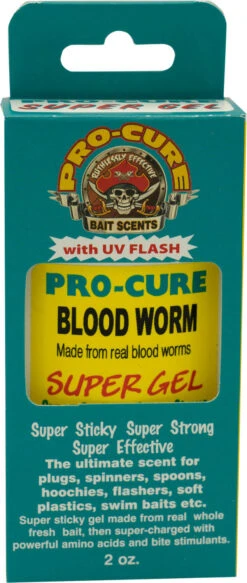 Pro-Cure Super Gel Attractants 2 Oz -US Bait Reel Sales Store 2 20oz 20blood 20worm
