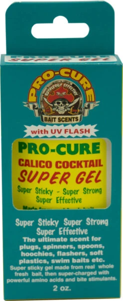 Pro-Cure Super Gel Attractants 2 Oz -US Bait Reel Sales Store 2 20oz 20calico 20cocktail