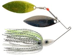 Nichols Pulsator Metal Flake Double Willow Spinnerbait -US Bait Reel Sales Store 39275832901721