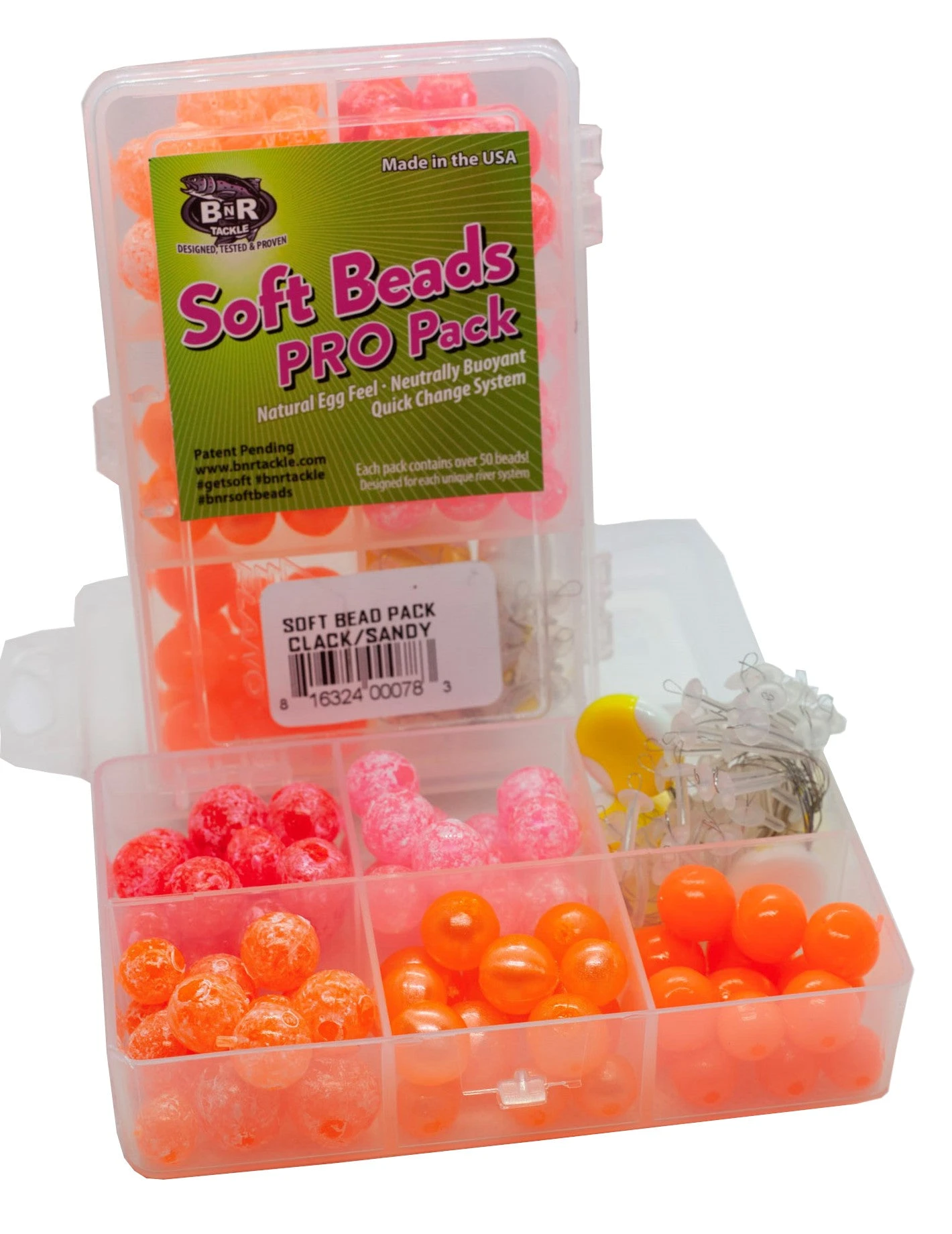 BnR Tackle Soft Bead Clackamas/Sandy River Pro Pack 1 BnR Tackle Soft Bead Clackamas/Sandy River Pro Pack
