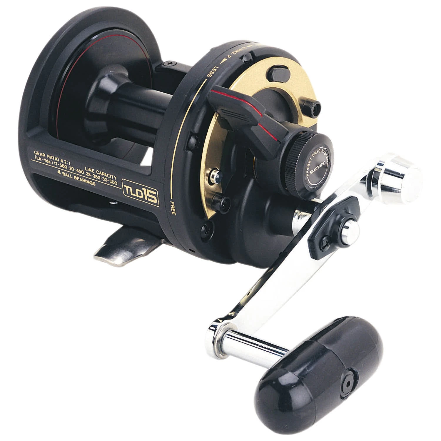 Shimano TLD Triton 1-Speed Lever Drag Conventional Reels 1 Shimano TLD Triton 1-Speed Lever Drag Conventional Reels