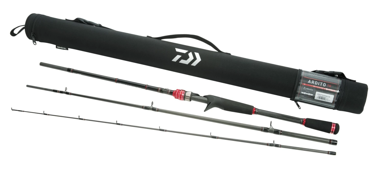 Daiwa Ardito-TR Casting 3-Piece Travel Rods 1 Daiwa Ardito-TR Casting 3-Piece Travel Rods