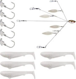 YUM Scottsboro Kit YUMbrella Flash Mob Jr. 3 Inch Swimbait Kit -US Bait Reel Sales Store 40397897269337