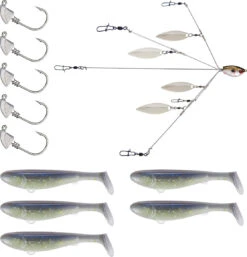 YUM Scottsboro Kit YUMbrella Flash Mob Jr. 3.5 Inch Swimbait Kit -US Bait Reel Sales Store 40397899268185