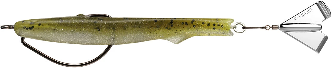 13 Fishing Motor Boat 4 Inch Hybrid PTE Body Swimbait W/ Hard Rear Prop 2 13 Fishing Motor Boat 4 Inch Hybrid PTE Body Swimbait W/ Hard Rear Prop - Image 2