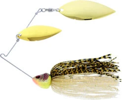 River2Sea Ish Monroe Bling Double Willow Spinnerbait 1/2 Oz. -US Bait Reel Sales Store Bling09GoldenShiner