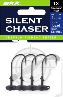 BKK Silent Chaser Draggin' Ned Jig Heads 9 BKK Silent Chaser Draggin' Ned Jig Heads -US Bait Reel Sales Store Draggin Ned pk