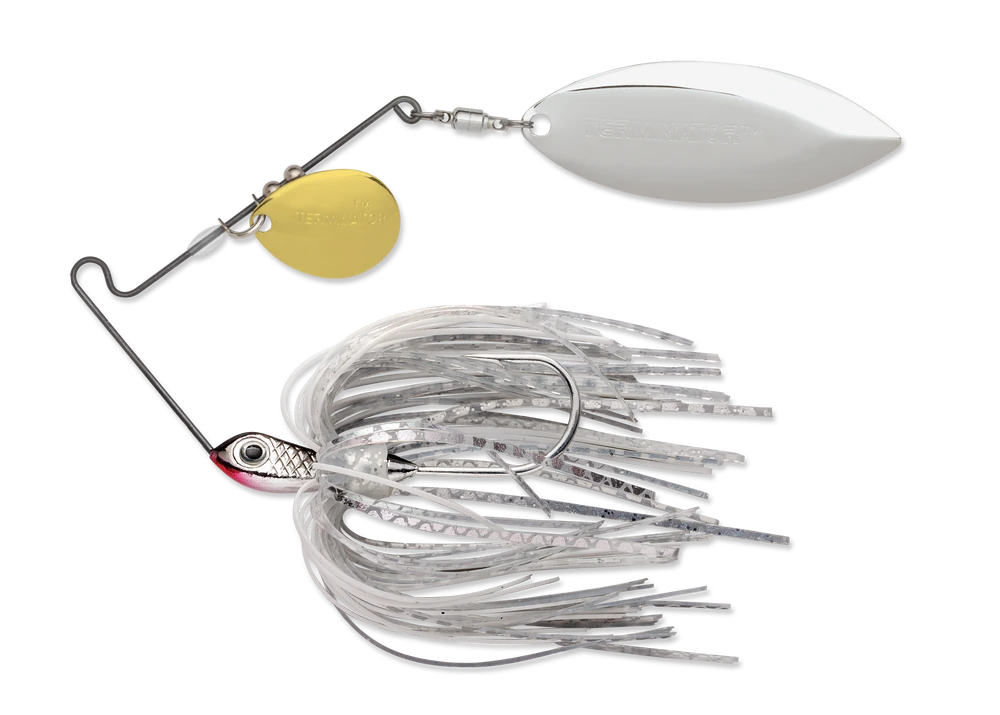 Terminator Super Stainless Spinnerbait Colorado Willow 3/8 Oz. 7 Terminator Super Stainless Spinnerbait Colorado Willow 3/8 Oz. - Image 7