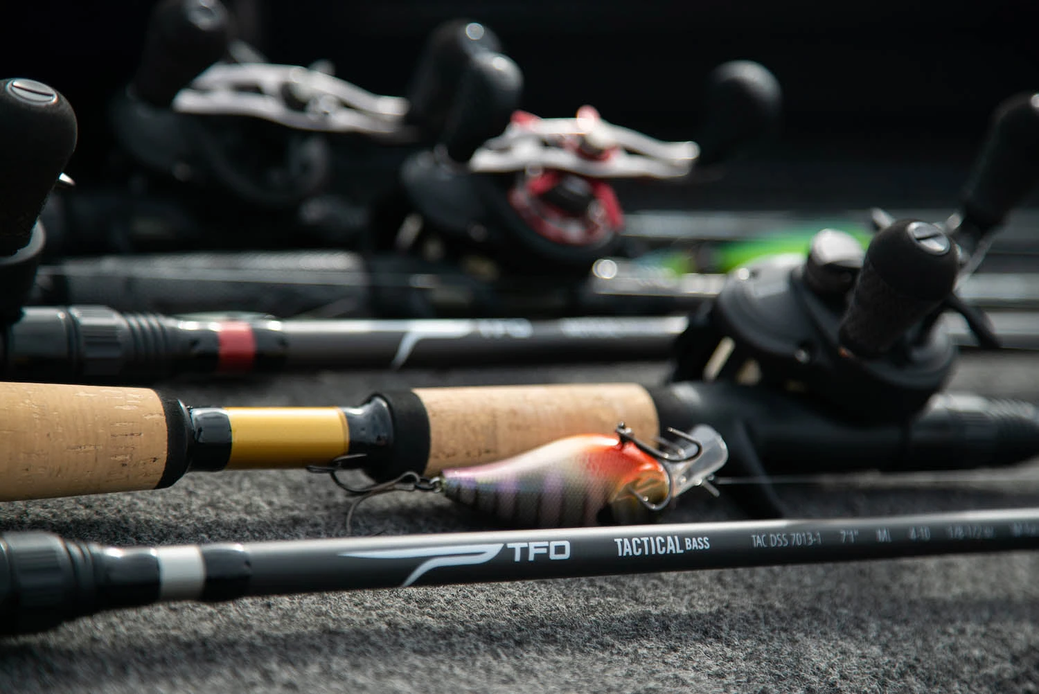 Temple Fork Outfitters Tactical Bass Baitcasting Rods 6 Temple Fork Outfitters Tactical Bass Baitcasting Rods - Image 6