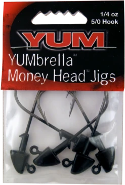 YUM Money Head Swimbait Jighead 5 Pack -US Bait Reel Sales Store YBMHJ1451 pk
