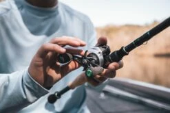 Quantum Energy S3 Baitcasting Reel -US Bait Reel Sales Store energy bc reel side lifestyle