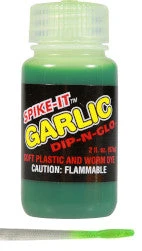 Spike-It Dip-N-Glo Garlic Scented Worm Dye 2 Oz. 14 Spike-It Dip-N-Glo Garlic Scented Worm Dye 2 Oz. - Image 14