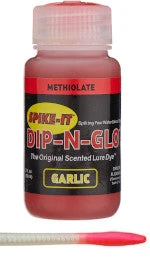 Spike-It Dip-N-Glo Garlic Scented Worm Dye 2 Oz. 11 Spike-It Dip-N-Glo Garlic Scented Worm Dye 2 Oz. - Image 11