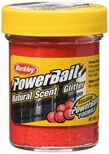 Berkley PowerBait Natural Scent Glitter Trout Bait 1 Berkley PowerBait Natural Scent Glitter Trout Bait