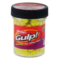 Berkley Gulp! 1/4 Inch Corn Yellow 1.5 Oz. Jar