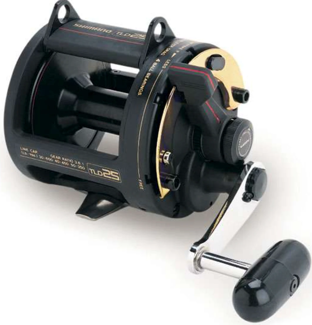Shimano TLD Triton 1-Speed Lever Drag Conventional Reels 3 Shimano TLD Triton 1-Speed Lever Drag Conventional Reels - Image 3
